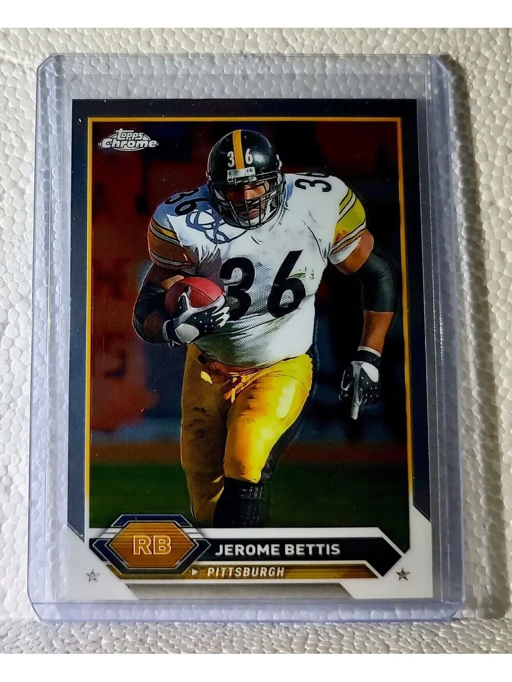 Jerome Bettis 2023 Topps Chrome NFL #26 Football Card Pittsburgh Steelers